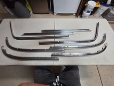 1955 1956 1957 Chevy Nomad Door Side Window Upper Lower Trim Set Used Original 1955 1956 1957 Chevy Nomad Door Side Window Upper Lower Trim Set Used Original