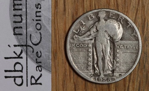 1928-D Standing Liberty Quarter — photo from another recent sale