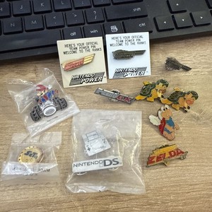 Random Pin Lot (Zelda + Nintendo DS + Nintendo Power + Mario Kart + F-Zero GX)