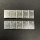 10 x 1-Gram SILVER  999 PURE Valcambi Combibar Swiss Fractional Lot