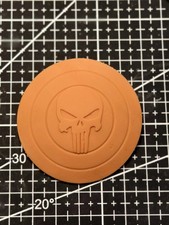 1/12 Unpainted Punisher Shield Model White Mold