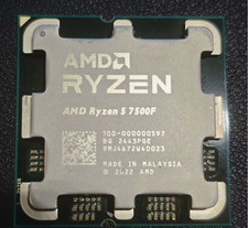 AMD RYZEN 5 7500F Desktop Processor Socket AM5 CPU R5 6-Core