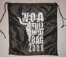 WOA Wacken Full Metal Bag 2008 Turnbeutel Beutel - TOP Zustand