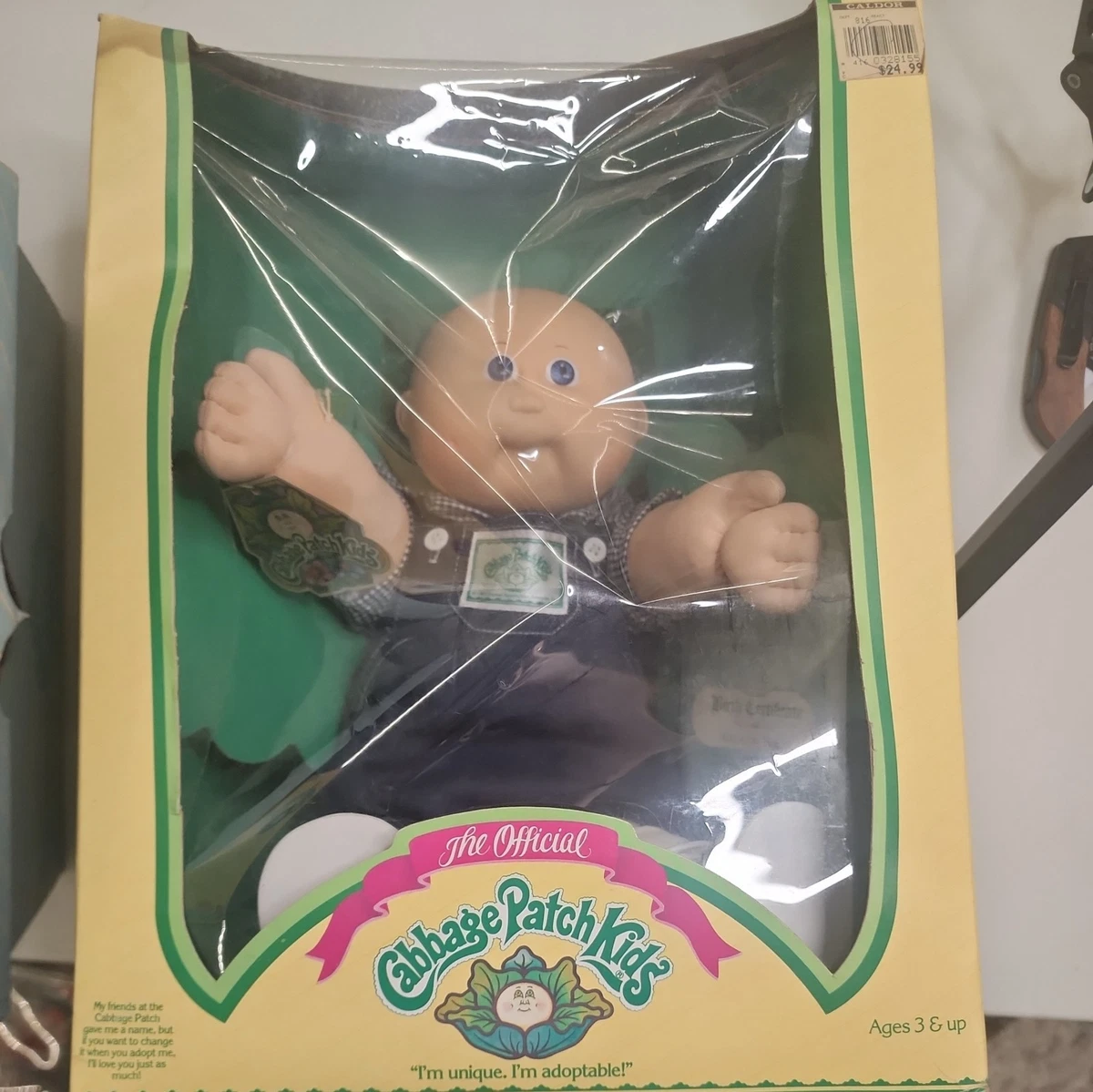 Cabbage Patch Kids Vinyl Original (Unopened) with Vintage Dolls