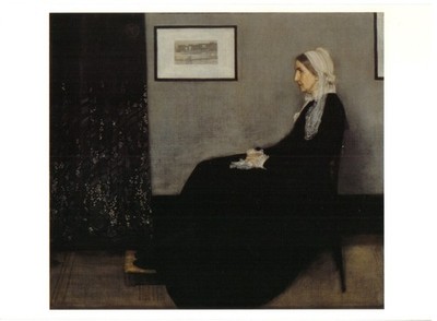 Porträt der Mutter des Künstlers James McNeill Whistler 1871 Kunst Postkarte