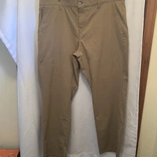 Weatherproof Men’s Vintage Style Tan Pants, 40”x32”