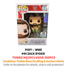 Funko POP WWE Zack Ryder #44 Funko HQ Exclusive 500PCS