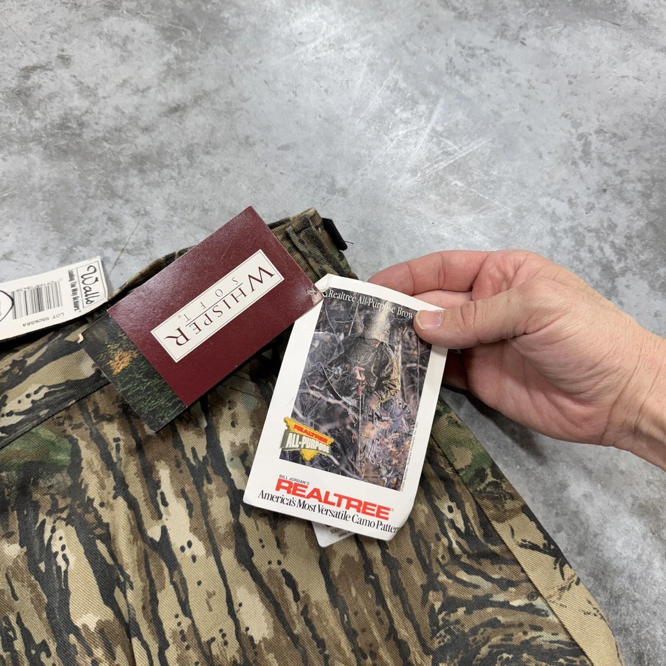 Walls Whisper Realtree Camo Hunting Cargo Pants XL Tall 42-44 Cotton 55088RA - Image 4 of 4