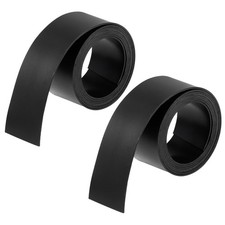2 x Dry Erase Magnetic Strip 1 Inchx3.3 Feet Stickers Writable Black