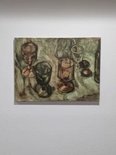 Estate Sale Collection Texas Artist Acrylic Painting Canvas 18" x 24" 