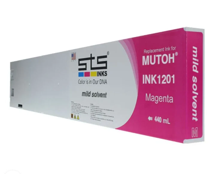 STS Inks Replacement Cartridge for Mutoh Mild-Solvent RJ80MSU 440 ml - Image 3 of 4