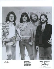 1978 Press Photo B.T.O., Canadian rock band - nop10877