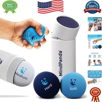 Ergonomic Stress Balls with Aromatherapy: Multi-Level Firmness for Relaxation