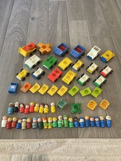 Vintage Fisher Price Little People Bundle