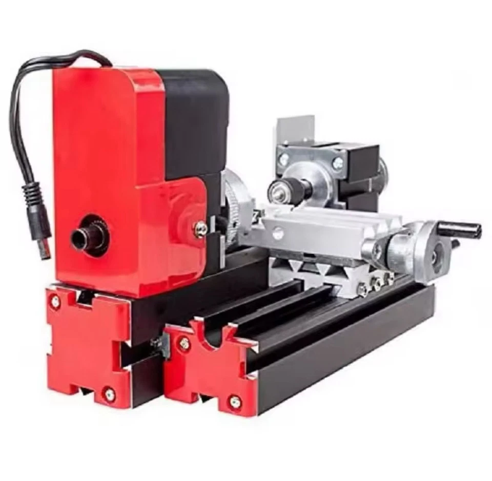 DIY Tool Big Power Mini Metal Rotating Lathe,24W 20000rev/min Motor - Image 3 of 4