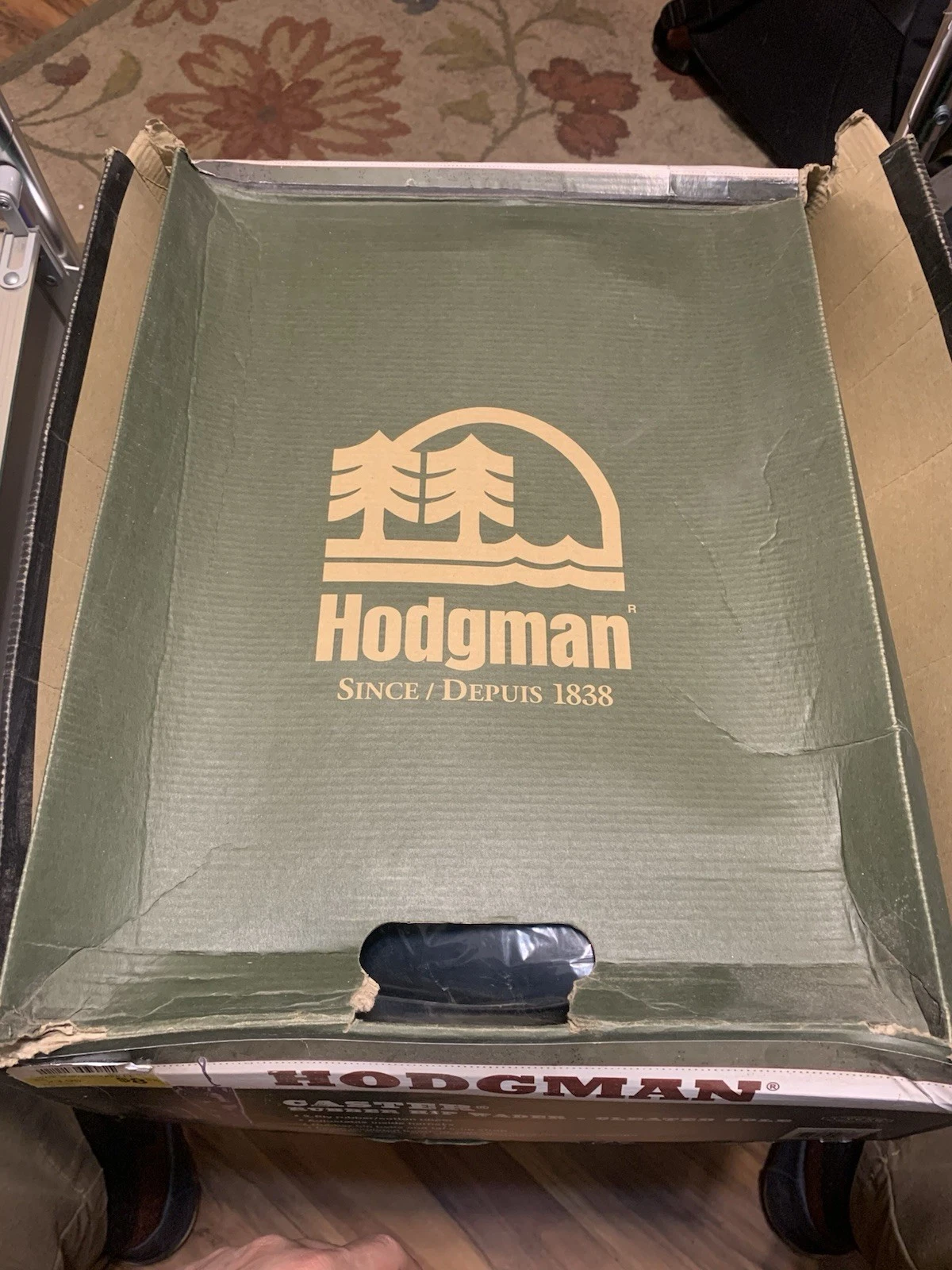 Hodgman Mackenzie Hip Waders Cleated Boot Fishing Kids Size 5