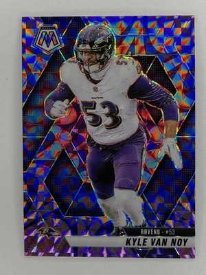 2025 Panini Mosaic Kyle Van Noy Reactive Purple #13 Ravens