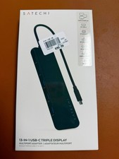 SATECHI 13-in-1 USB-C Triple Display Multiport Adapter - Brand New Sealed