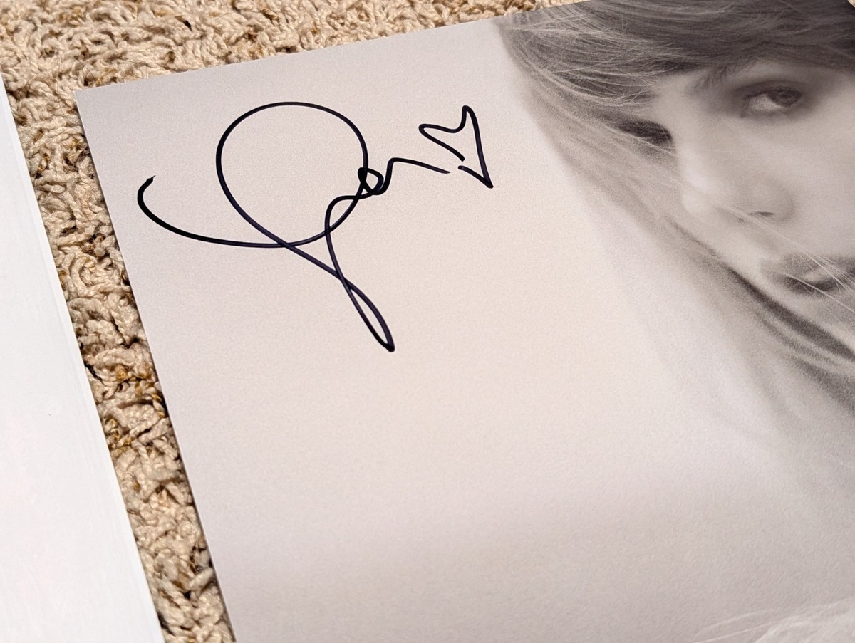 SIGNED Taylor Swift Tortured Poets Dept Vinyl TTPD Autograph