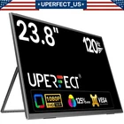 23.8" 120Hz 1920*1080 IPS USB-C HDMI Portable Monitor fr Laptop Cellphone Gaming