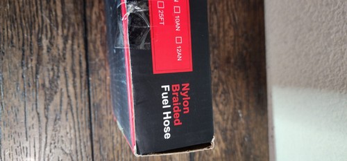 6AN Fuel Line Kit EVIL ENERGY AN6 Braided Nylon Fuel Hose PTFE Black 10FT - Picture 7 of 7