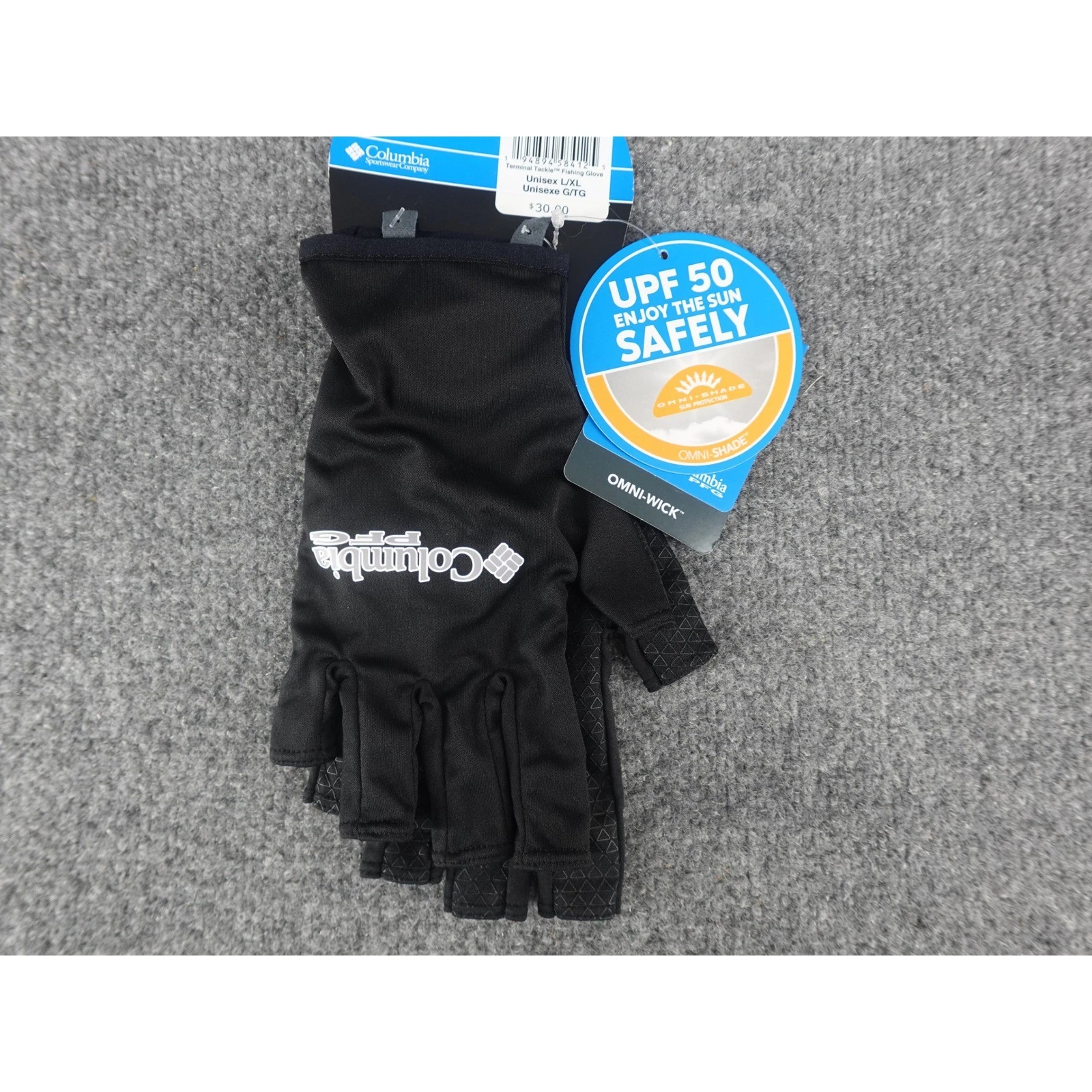 Columbia Fishing Glove Unisex L/XL Black New PFG Terminal Tackle UPF 50 CU0139
Opens in a new window