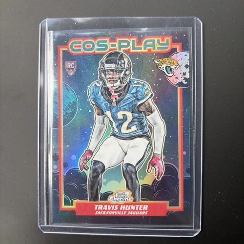 2025 Topps Cosmic Chrome Travis Hunter Base (RAW)