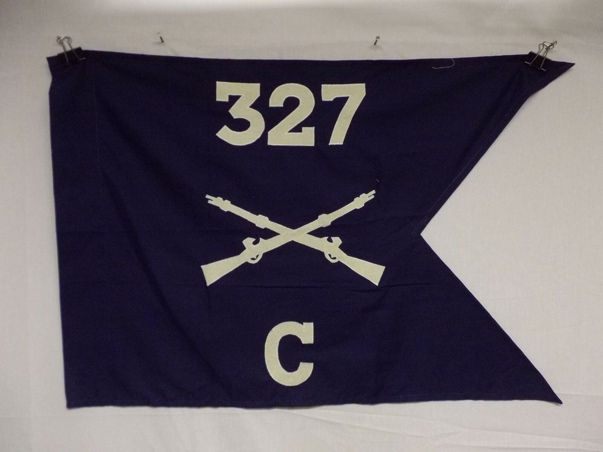 flag1305 WW2 US Army Guide on Infantry Regiment 327 Airborne
