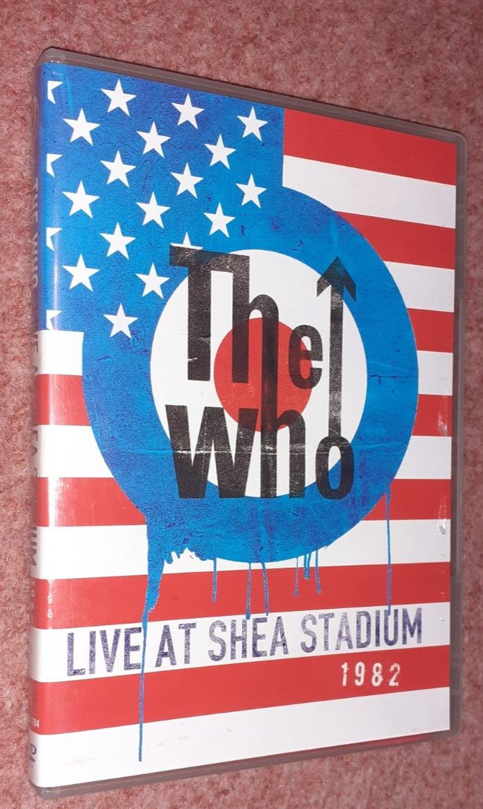 THE WHO - LIVE AT SHEA STADIUM 1982, Rare UK DVD