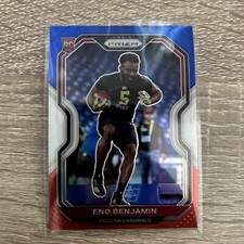 2020 Panini Prizm Red White Blue Prizm Eno Benjamin #324 Rookie RC Cardinals