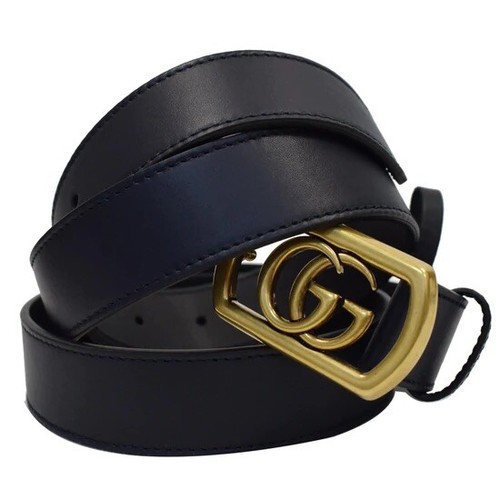 G Buckle Leather Belt 