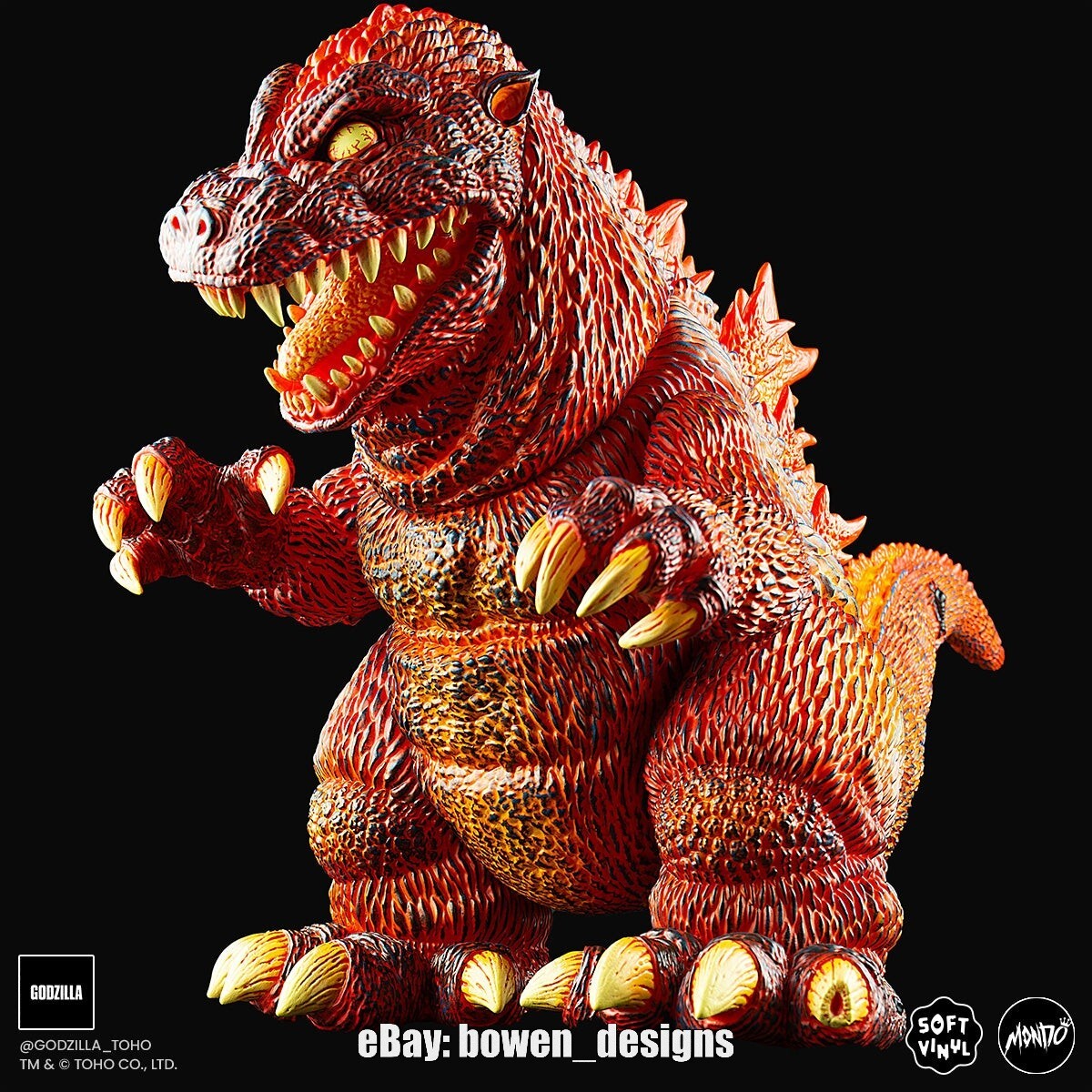Mondo EXCLUSIVE Designer Con James Groman GODZILLA 12