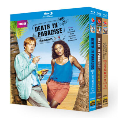 Death in Paradise Season 1-13 (2024) lan-ray TV Series BD 14 Disc All Region New