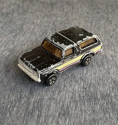 1979 KIDCO Ford Bronco Black Hong Kong 1:64 Vintage