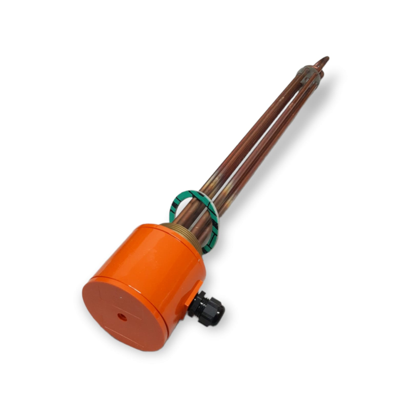 RESISTENCIA ELECTRICA EN COBRE 380V 6000 WATT Ø 2