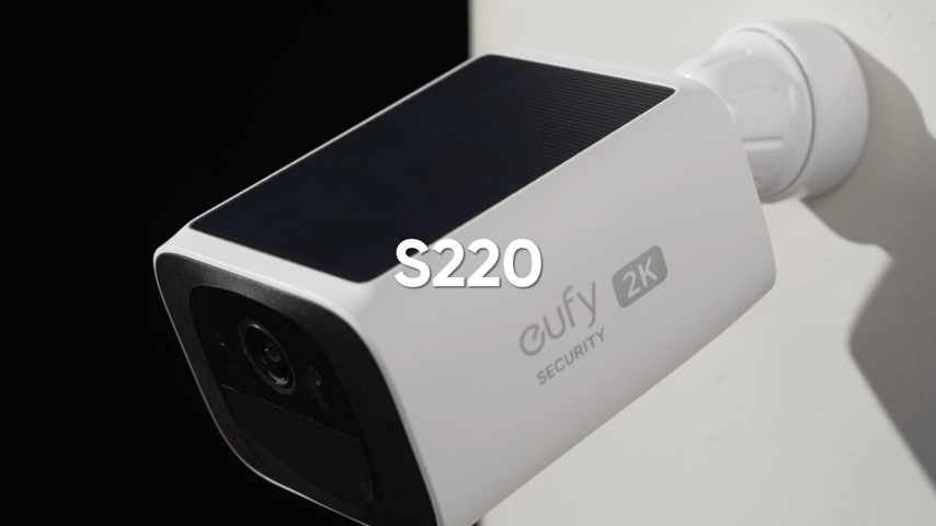 eufy S220 SoloCam Solar Security Camera 2K Wi-Fi Wireless Outdoor