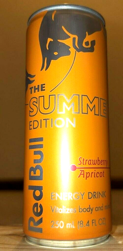 Hot New Red Bull Summer Edition 22 Strawberry Apicot One 8 4oz Free Ship Ebay