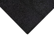 Trimits Felt Acrylic 23 x 30cm Glitter Black 10 Pieces