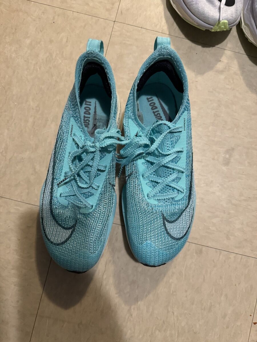 Nike Air Zoom Alphafly Next% Turquoise Blue Black White Nike Air Zoom Alphafly Next% Turquoise Blue Black White