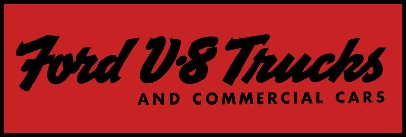 1936 Ford V8 Trucks & Commercial Cars NEW Metal Sign 6"x18"  Free Shipping