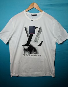 Louis Vuitton Lv Peace And Love White T 