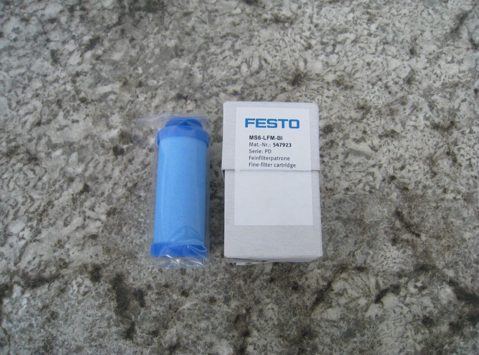 New OEM Festo MS6-LFM-BI 547923 Fine Filter Cartridge Free Shipping