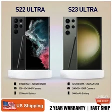 NEW Samsung Galaxy S23 Ultra S22 Ultra 5G Factory Unlocked GSM+CDMA US Version