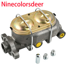 4 Port Bail Top Cast Iron Master Cylinder 1-18 Bore For Gm Universal Disc