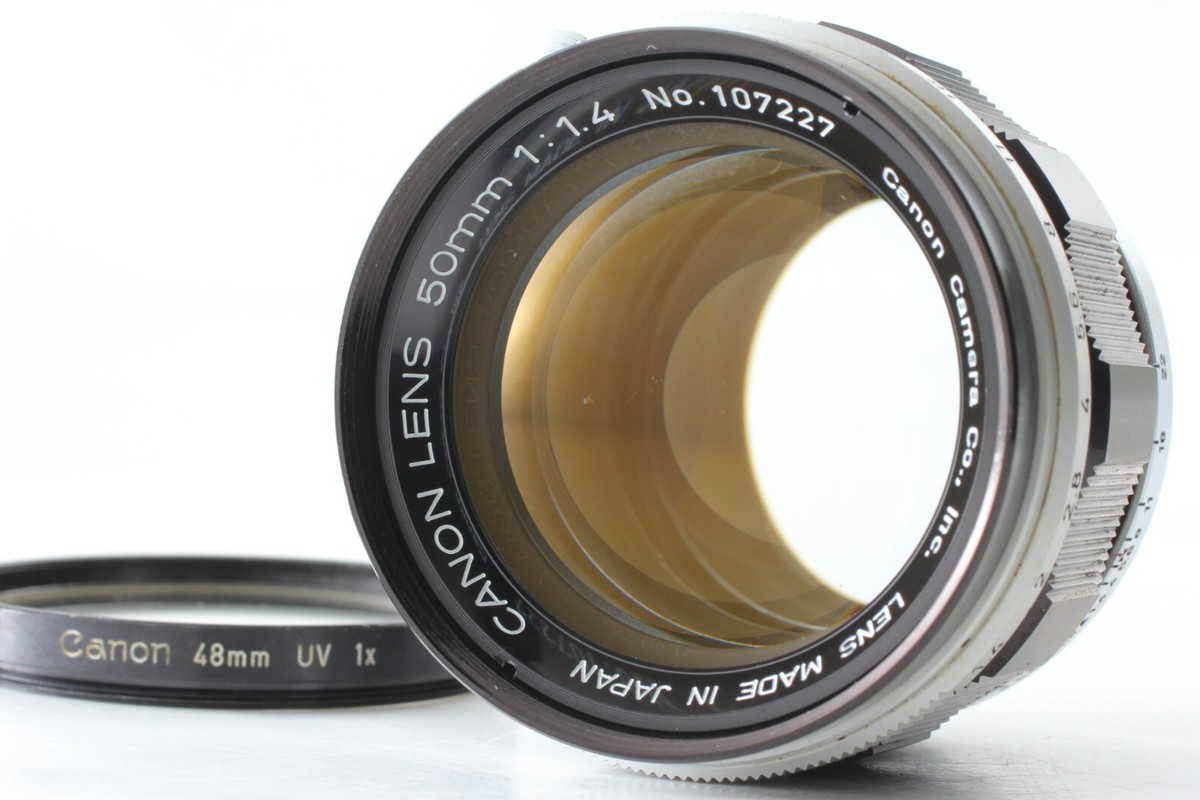 Canon キャノン 50mm f/1.4 L39 Canon 50mm F1.4 II (L39) 外観レビュー | 収差Love