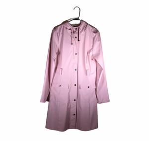 blush rain jacket