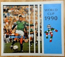 KLASYKA VINTAGE - Dominika 1990 - Mistrzostwa Świata FIFA Włochy - S/S - Scott 1285 - MNH