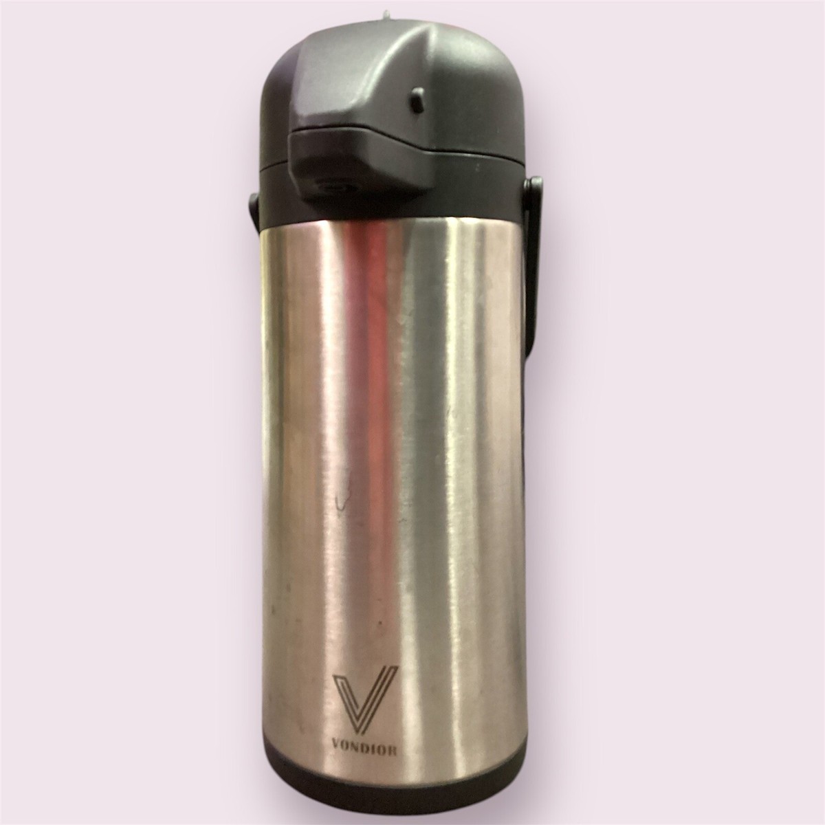 Airpot Coffee Dispenser with Pump 102 oz Insulated Stainless Steel