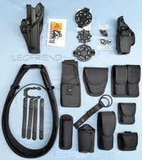 Genuine BLACKHAWK Military Police MP Complete Duty Holster Kit Large USA Made