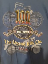 Vintage Harley Davidson T Shirt 2002 BLACK HILLS sz M perfect Condition USA MADE